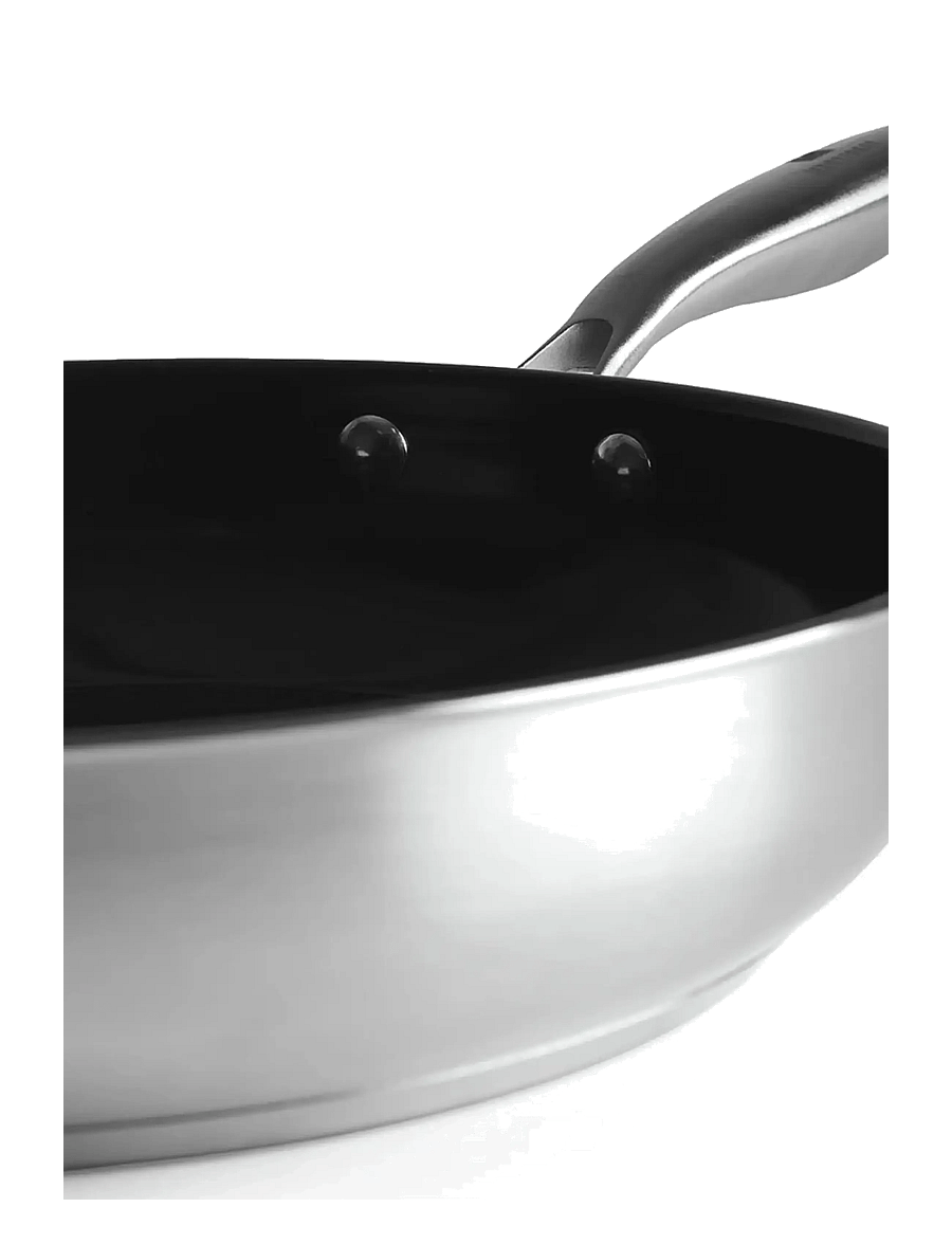Jernverket - JERNVERKET FRYING PAN 28 CM NONSTICK STETESCOPIC COATING - stainless steel - 3