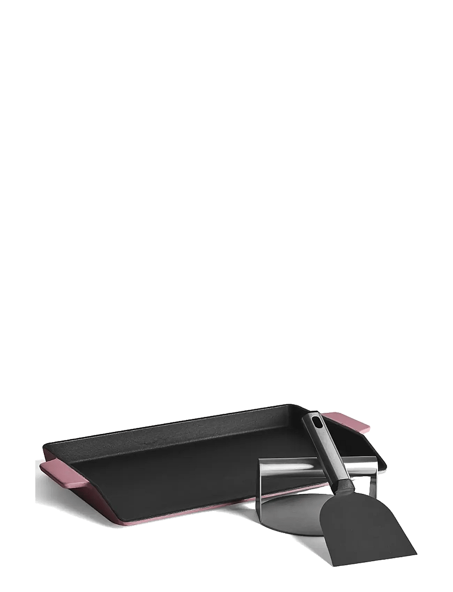 Jernverket - JERNVERKET CAST IRON GRIDDLE KIT PINK - pink - 0