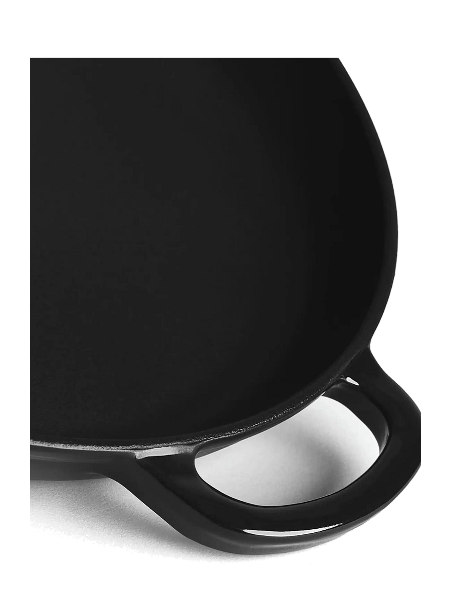 Jernverket - JERNVERKET FRYING PAN 28 CM WITH WOOD HANDLE BLACK - black - 1