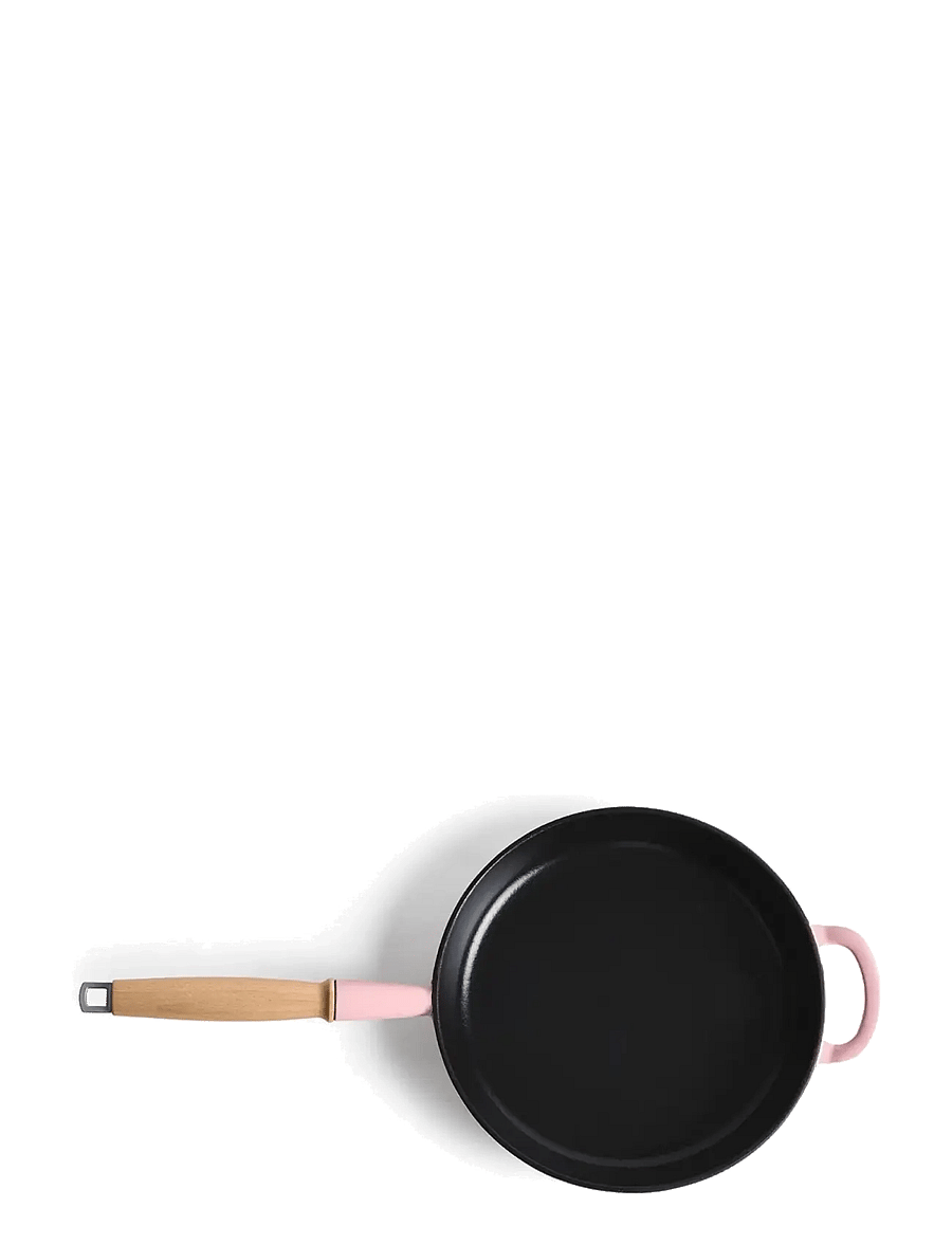 Jernverket - JERNVERKET FRYING PAN 28 CM WITH WOOD HANDLE PINK - pink - 3