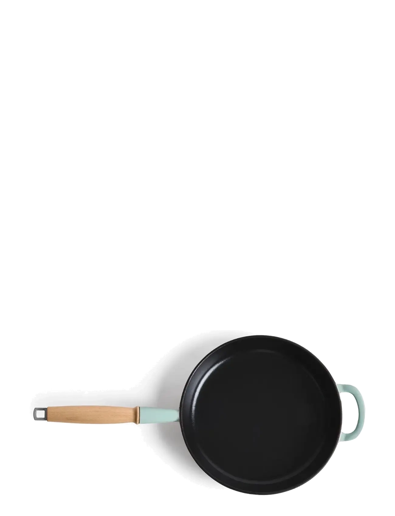 Jernverket - JERNVERKET FRYING PAN 28 CM WITH WOOD HANDLE GREEN - green - 3