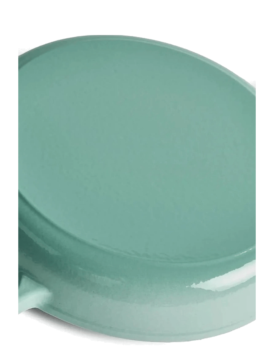 Jernverket - JERNVERKET FRYING PAN 28 CM WITH WOOD HANDLE GREEN - green - 4