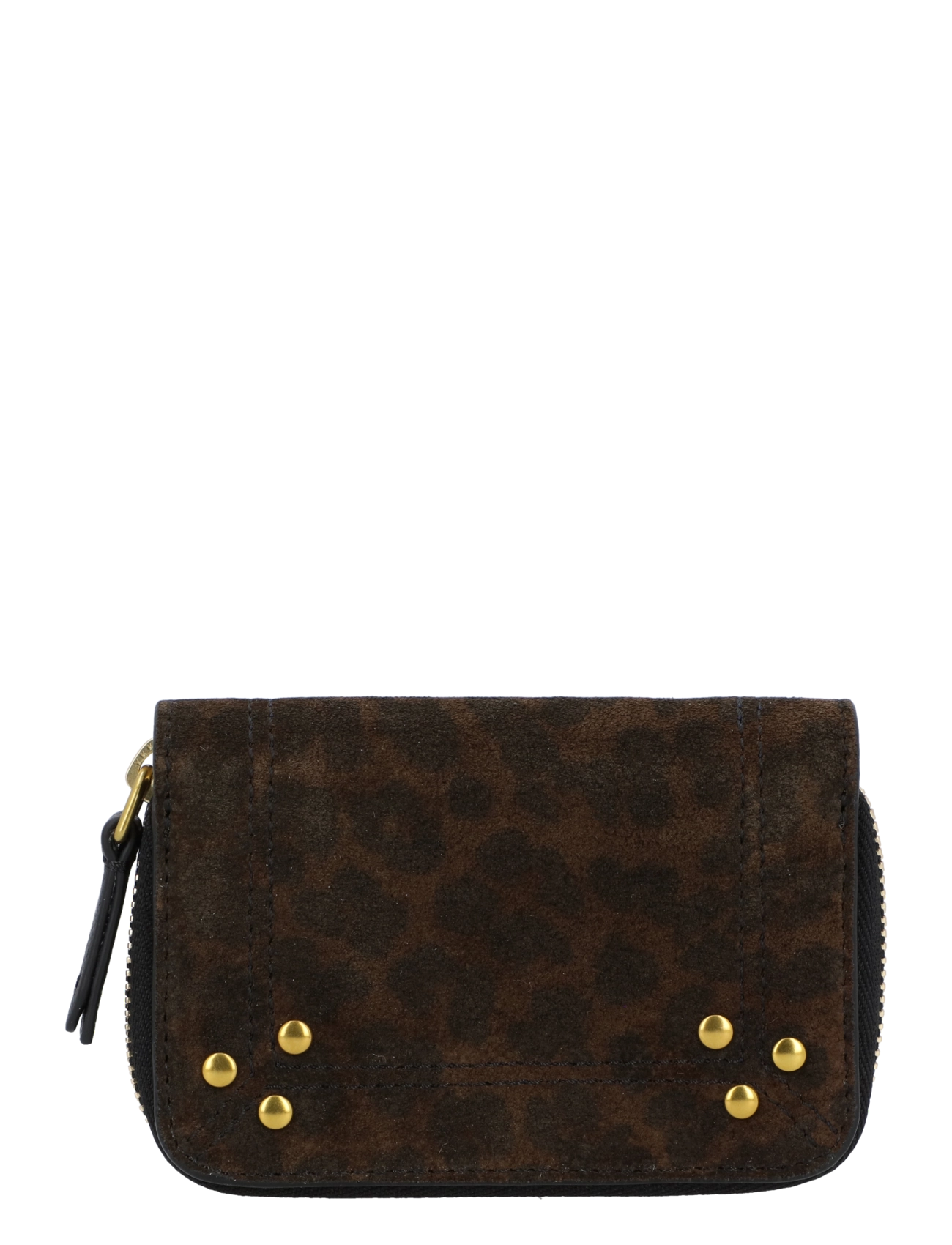 JEROME DREYFUSS Henri Wallet - Plånböcker & Korthållare - LEOPARD KAKI / brown