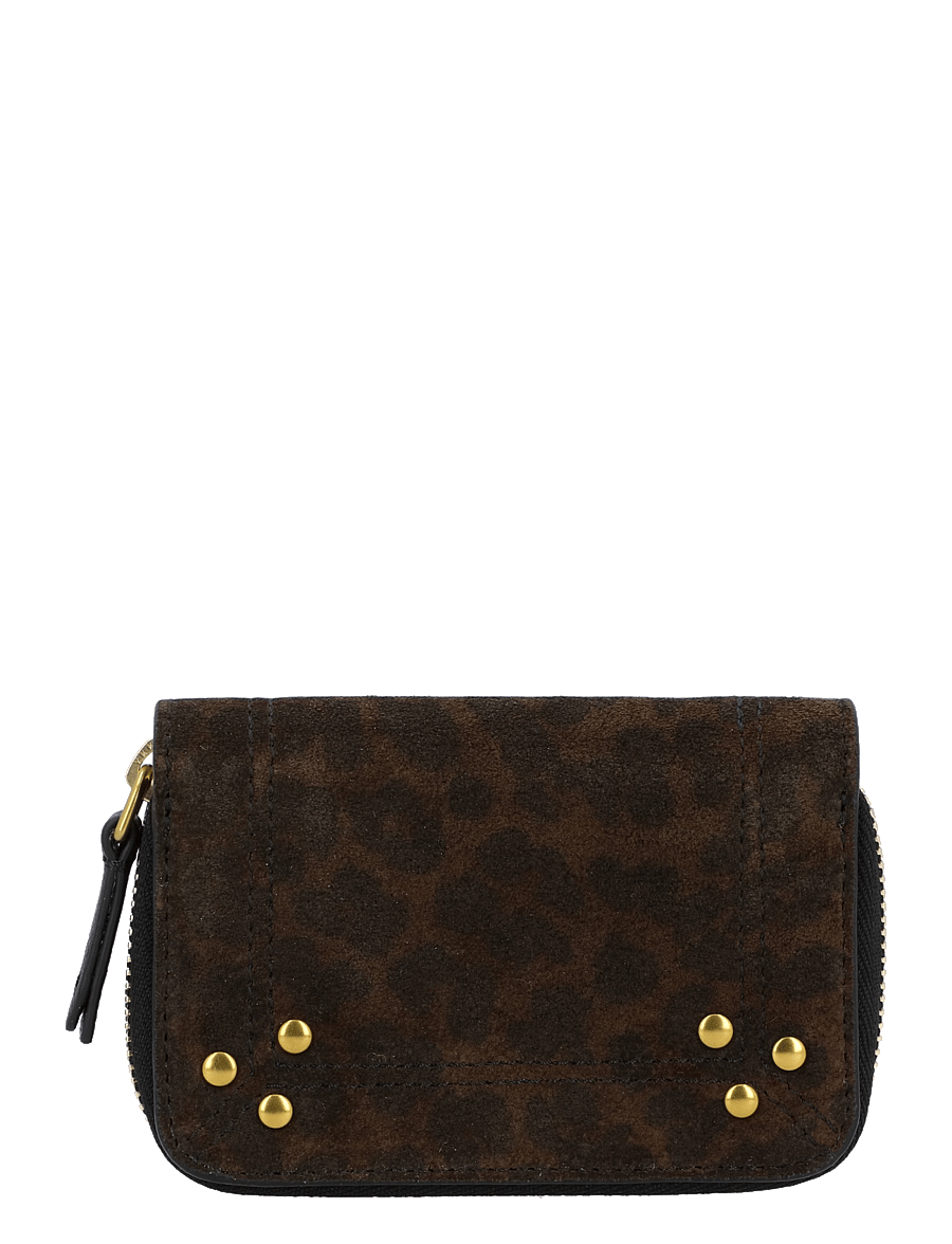 JEROME DREYFUSS - Henri Wallet - portemonnaies - leopard kaki - 0