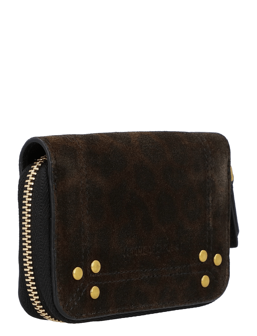 JEROME DREYFUSS - Henri Wallet - portemonnaies - leopard kaki - 1