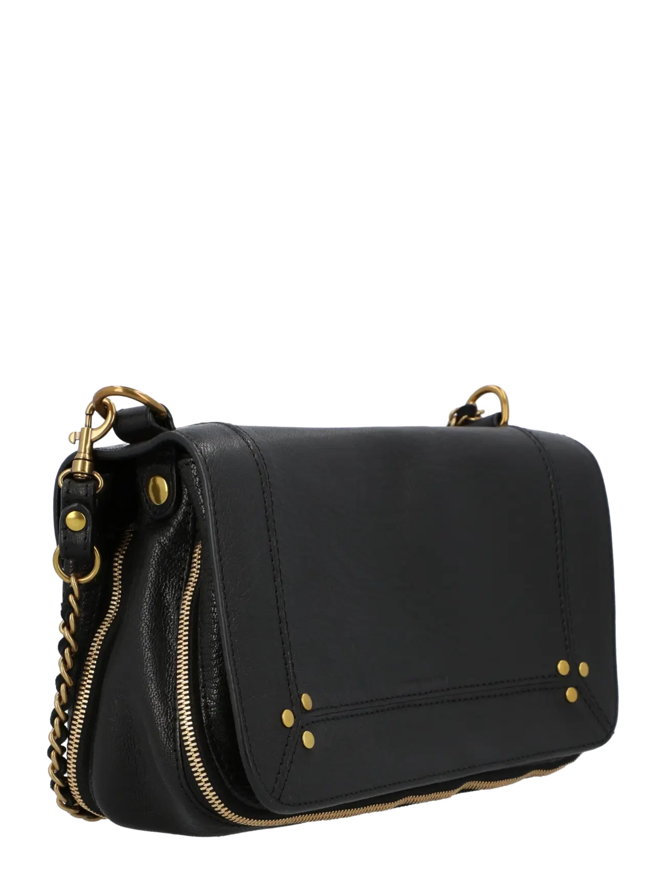 JEROME DREYFUSS Bobi Shoulder Bag - Axelremsväskor - BLACK / black