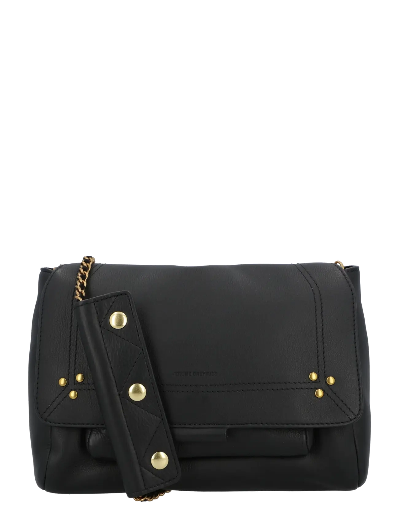 JEROME DREYFUSS Lulu Shoulder Bag - Axelremsväskor - BLACK / black