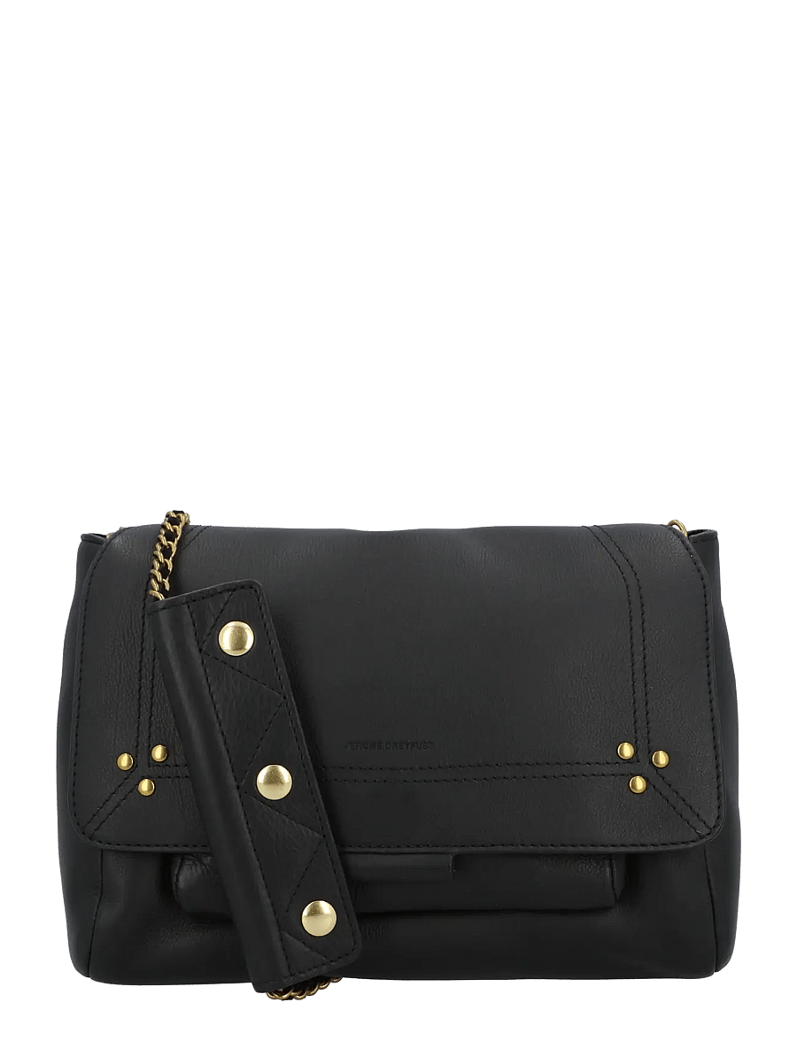 JEROME DREYFUSS - Lulu Shoulder Bag - Õlakotid - black/silver - 0