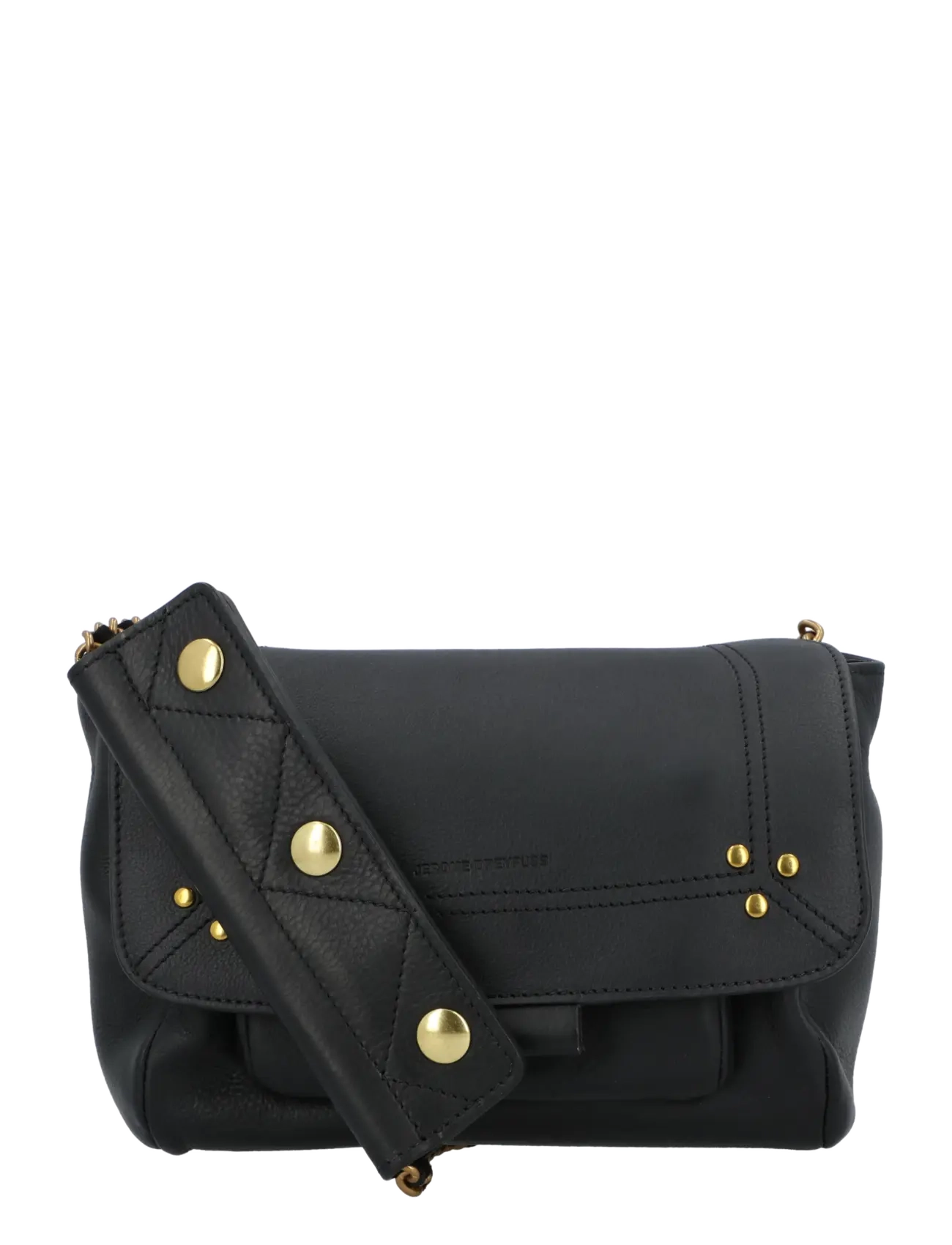 JEROME DREYFUSS Lulu Shoulder Bag - Axelremsväskor - BLACK / black