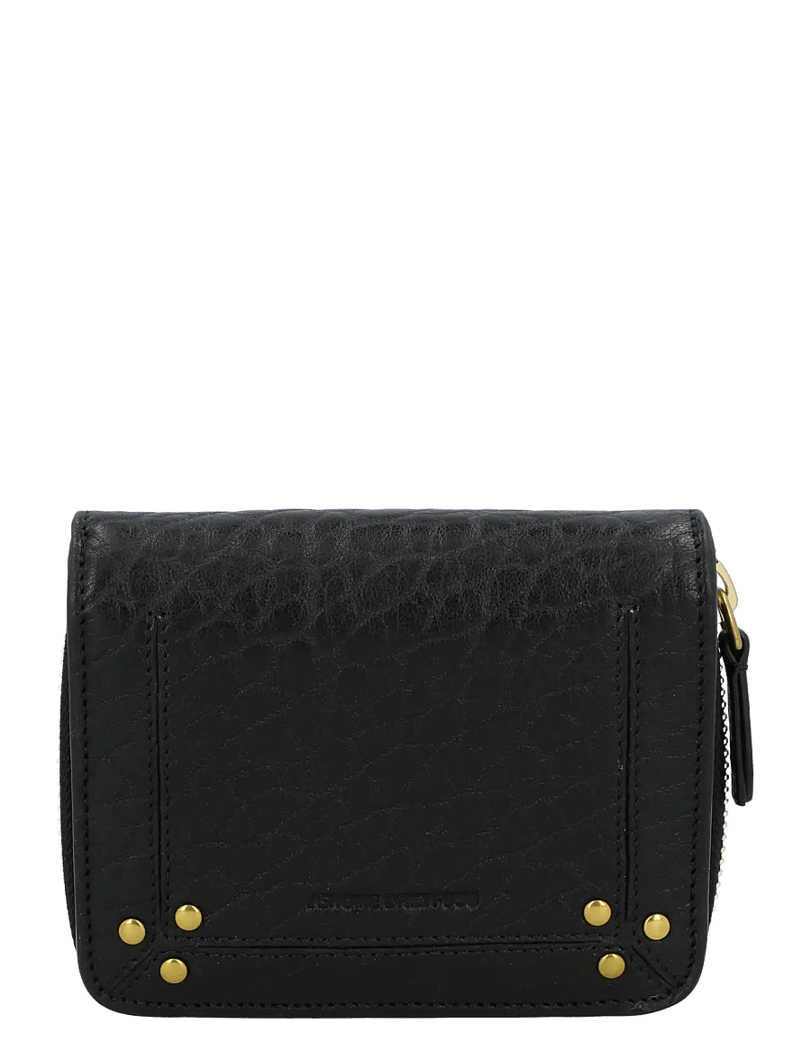 JEROME DREYFUSS - André Leather Zip Wallet - portemonnaies - black - 0