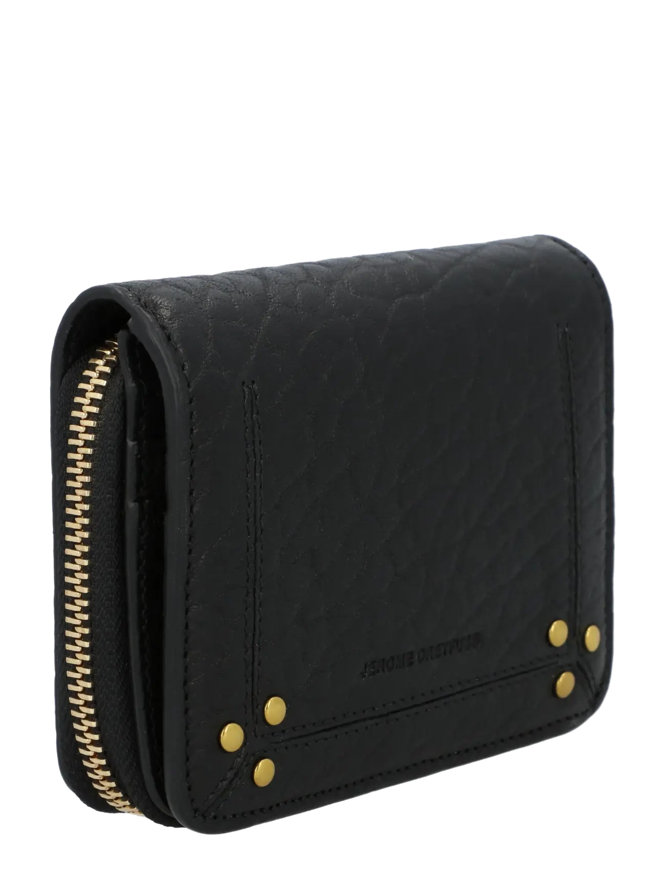 JEROME DREYFUSS - André Leather Zip Wallet - portemonnaies - black - 2