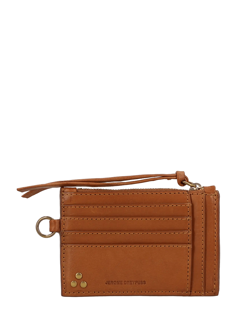 JEROME DREYFUSS - Lucky porte cartes Wallet - brown - 0