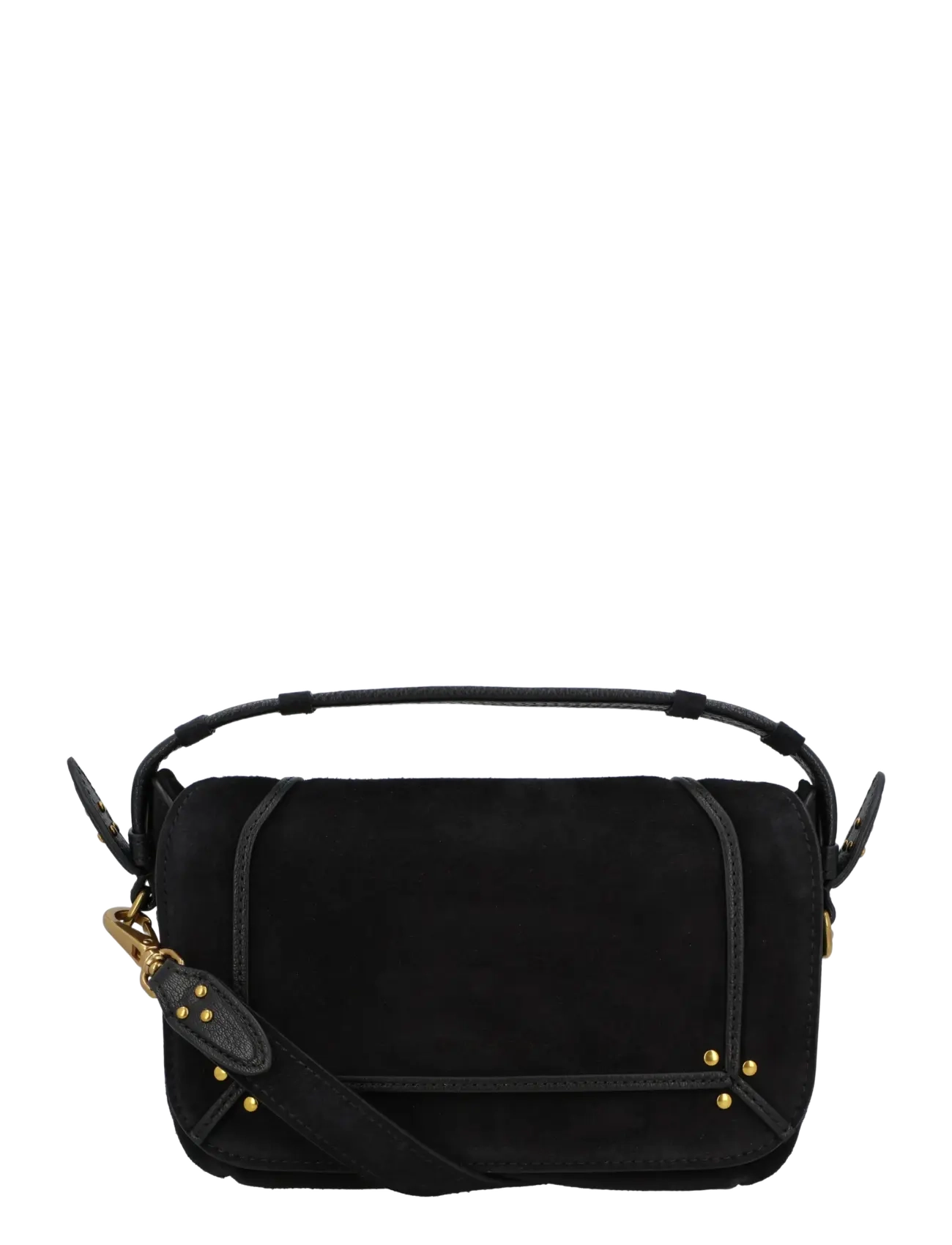 JEROME DREYFUSS Pepito Shoulder Bag - Axelremsväskor - BLACK / black