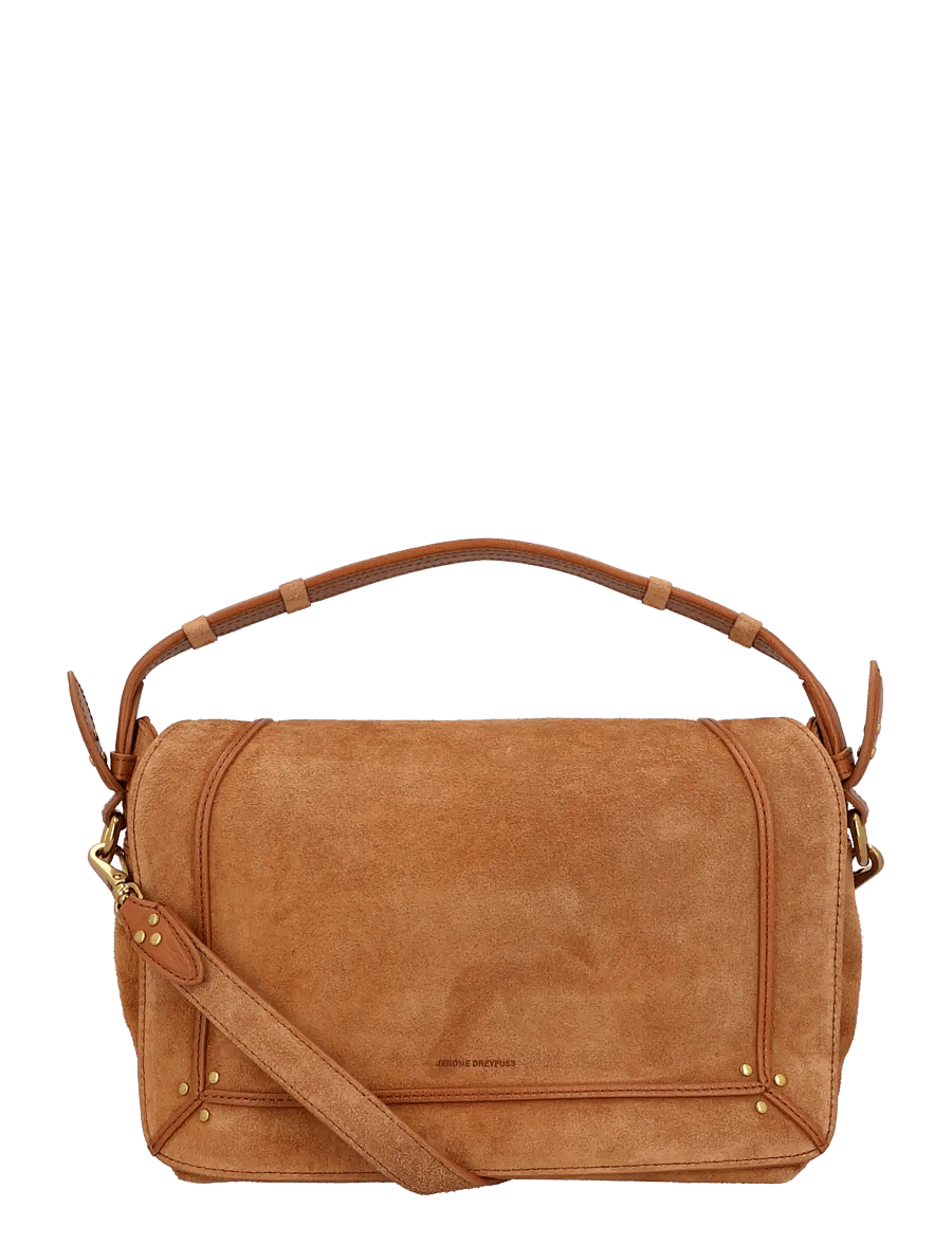 JEROME DREYFUSS - Pepito Shoulder Bag - skuldertasker - brown - 0