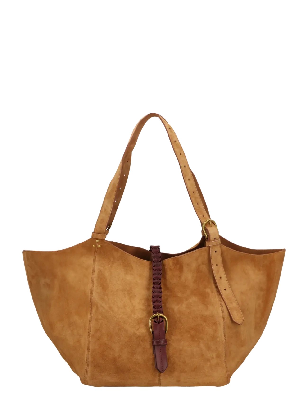 JEROME DREYFUSS Joseph Shoulder Bag - Skuldertasker - BROWN / brown