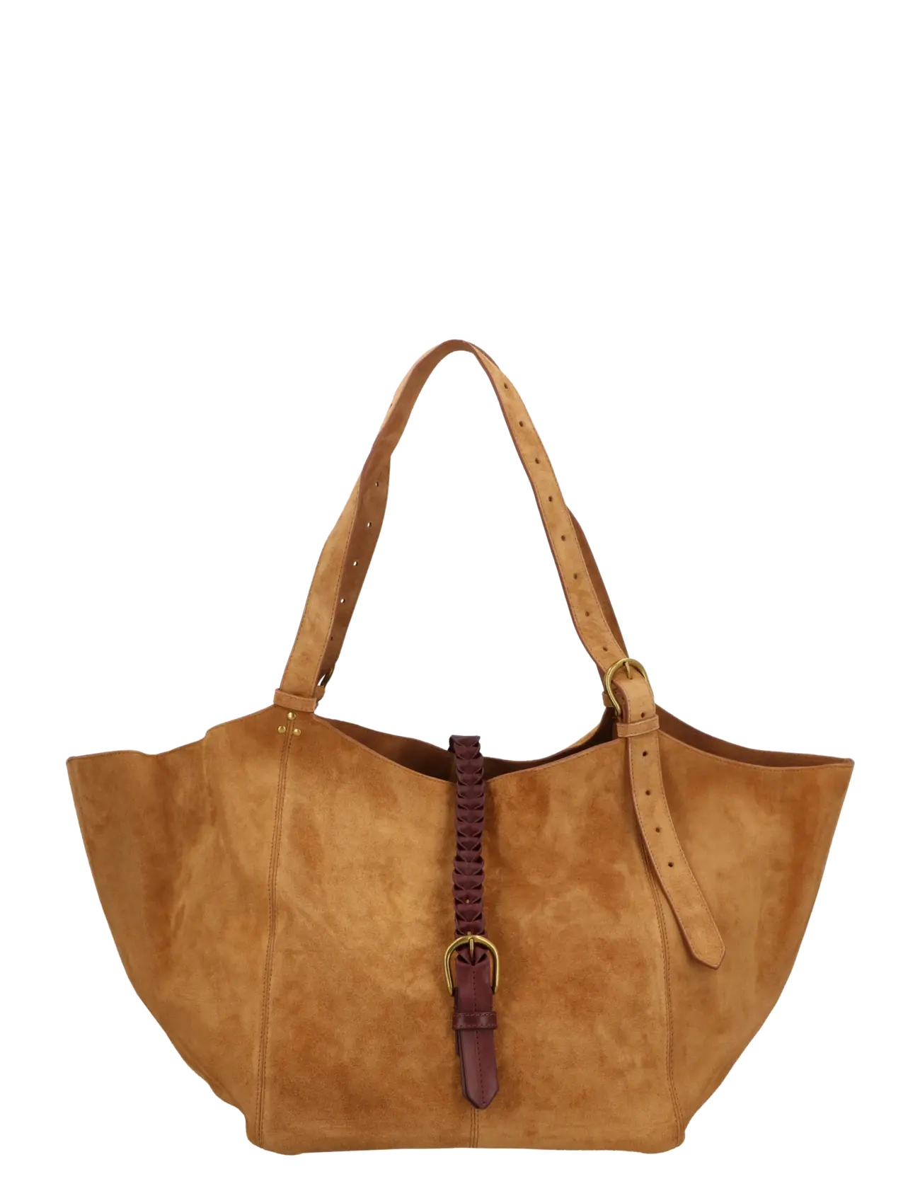 JEROME DREYFUSS Joseph Shoulder Bag - Axelremsväskor - BROWN / brown