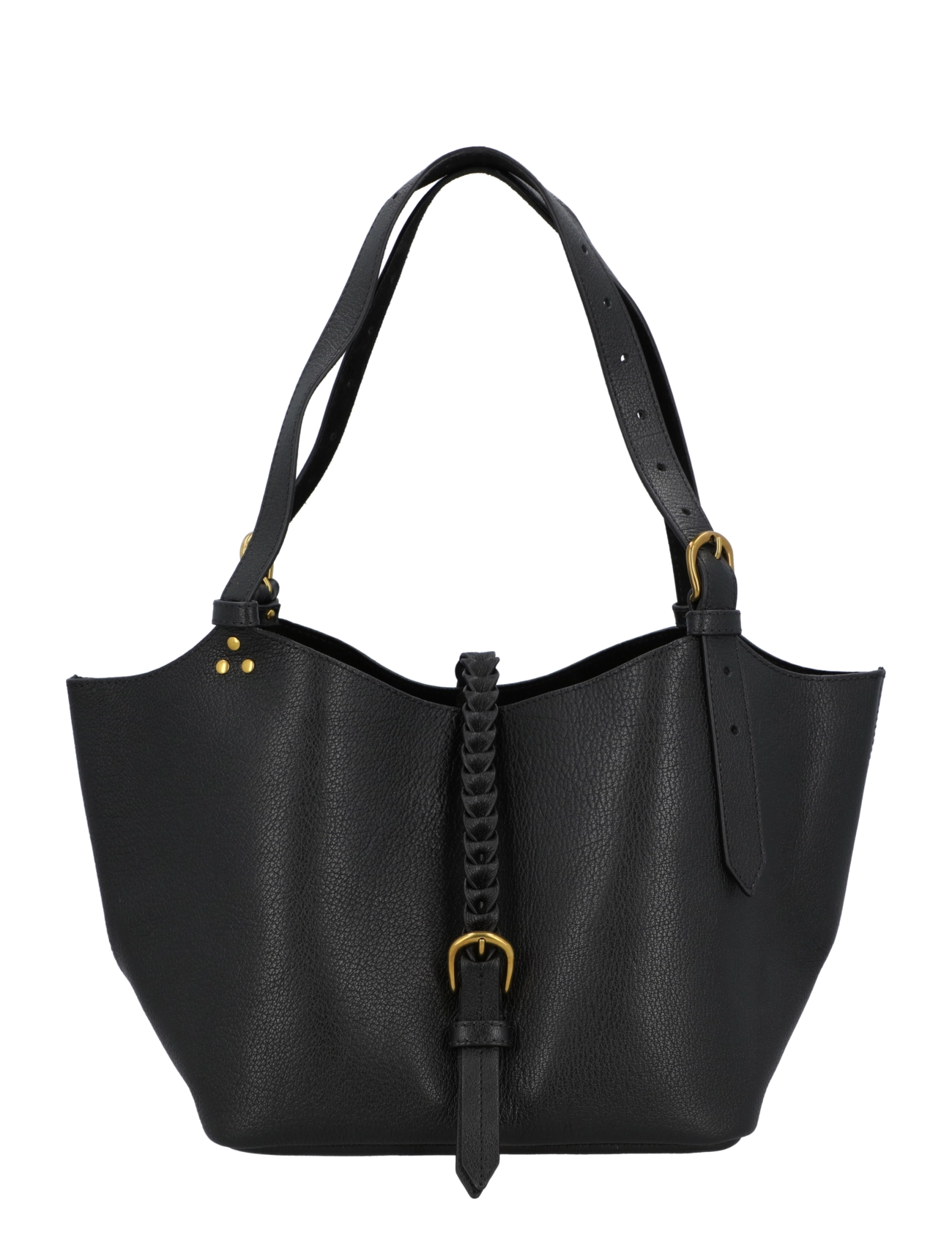 JEROME DREYFUSS Joseph Shoulder Bag - Axelremsväskor - BLACK / black