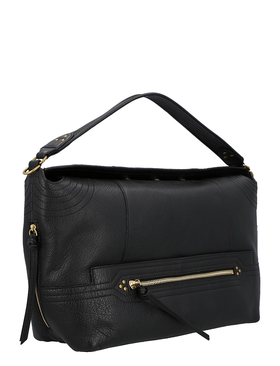JEROME DREYFUSS - Lucky Hobo Large Shoulder Bag - Õlakotid - black - 1