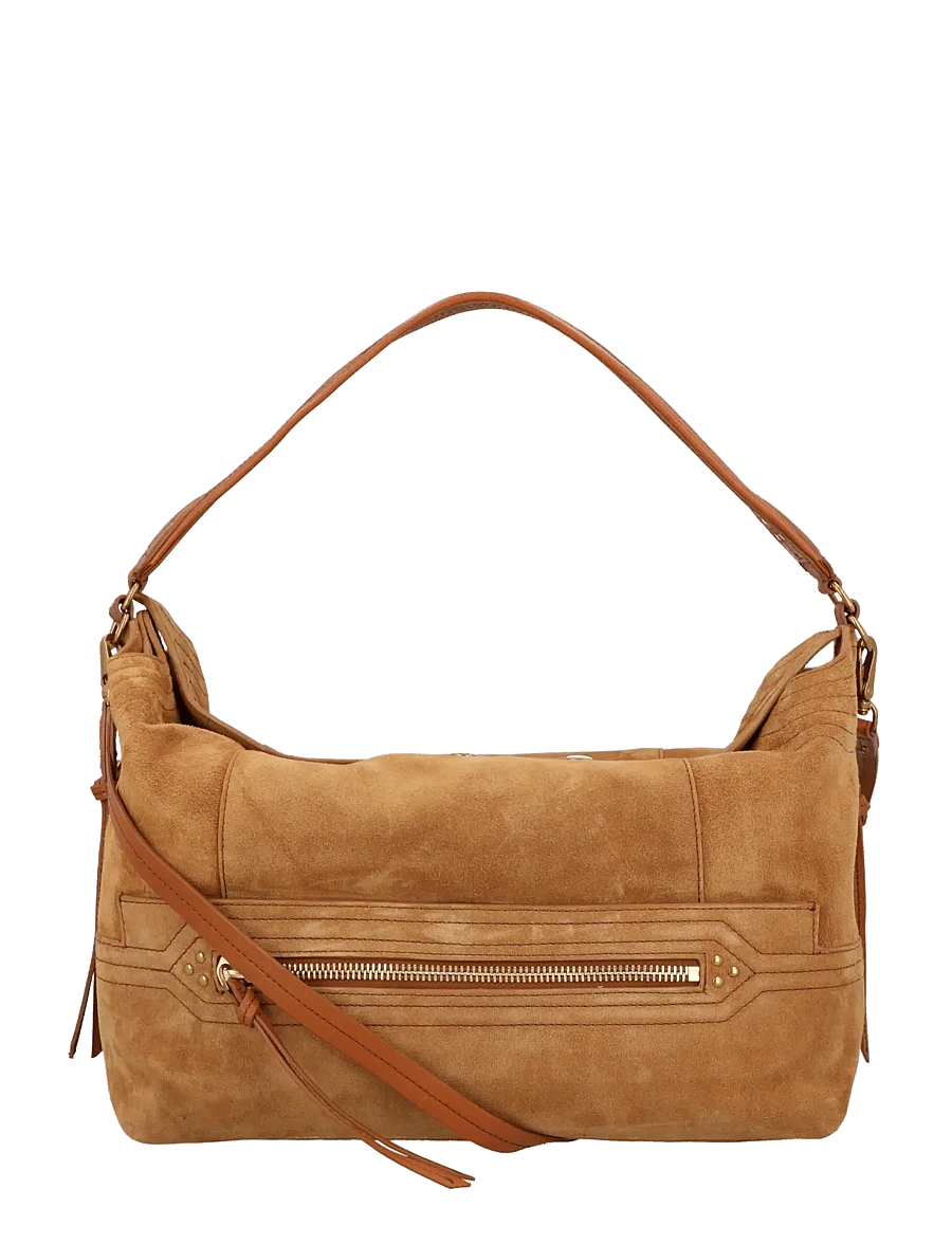 JEROME DREYFUSS - Lucky Hobo Large Shoulder Bag - brown - 0