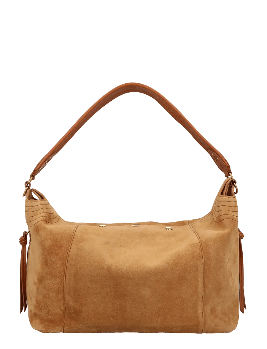 JEROME DREYFUSS - Lucky Hobo Large Shoulder Bag - brown - 1