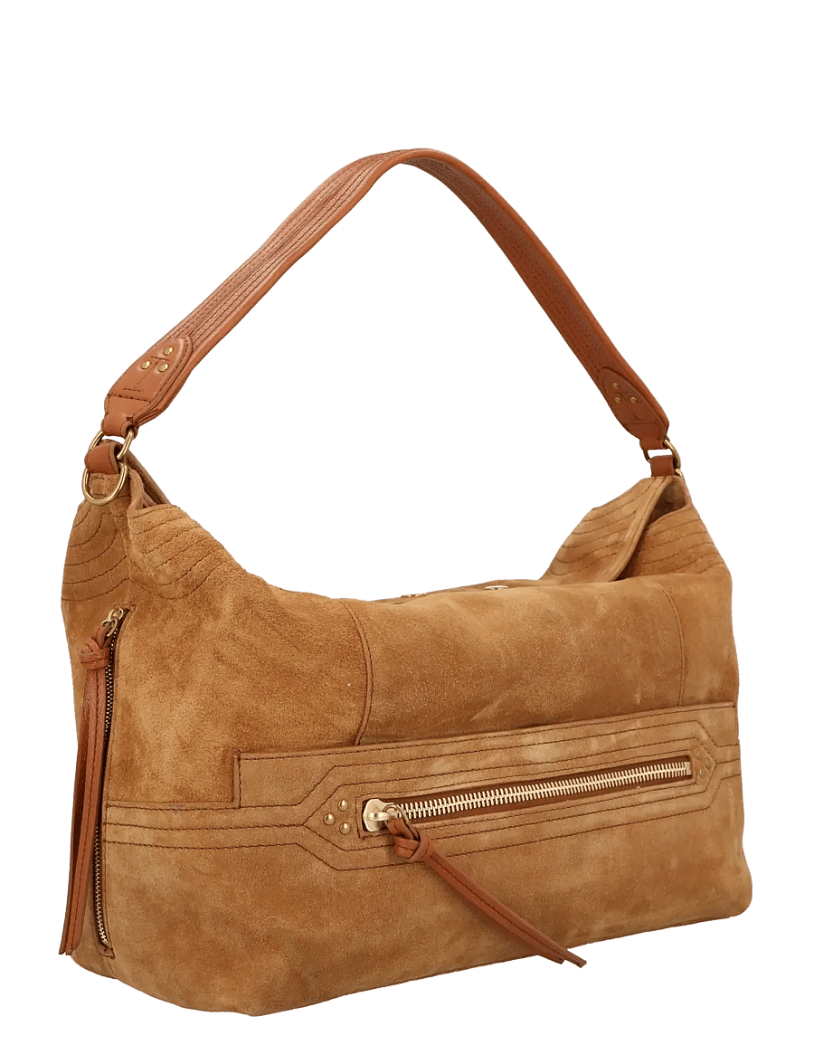 JEROME DREYFUSS - Lucky Hobo Large Shoulder Bag - brown - 2