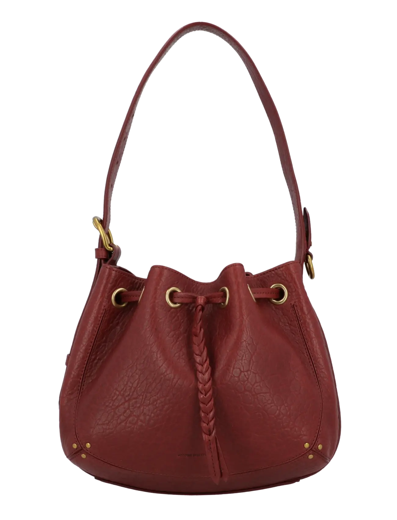 JEROME DREYFUSS Andy Shoulder Bag - Axelremsväskor - RED / red