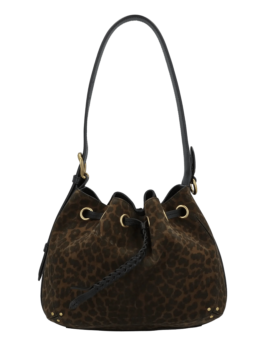 JEROME DREYFUSS - Andy Structured Leather Bucket Bag - schultertaschen - multicolored - 0