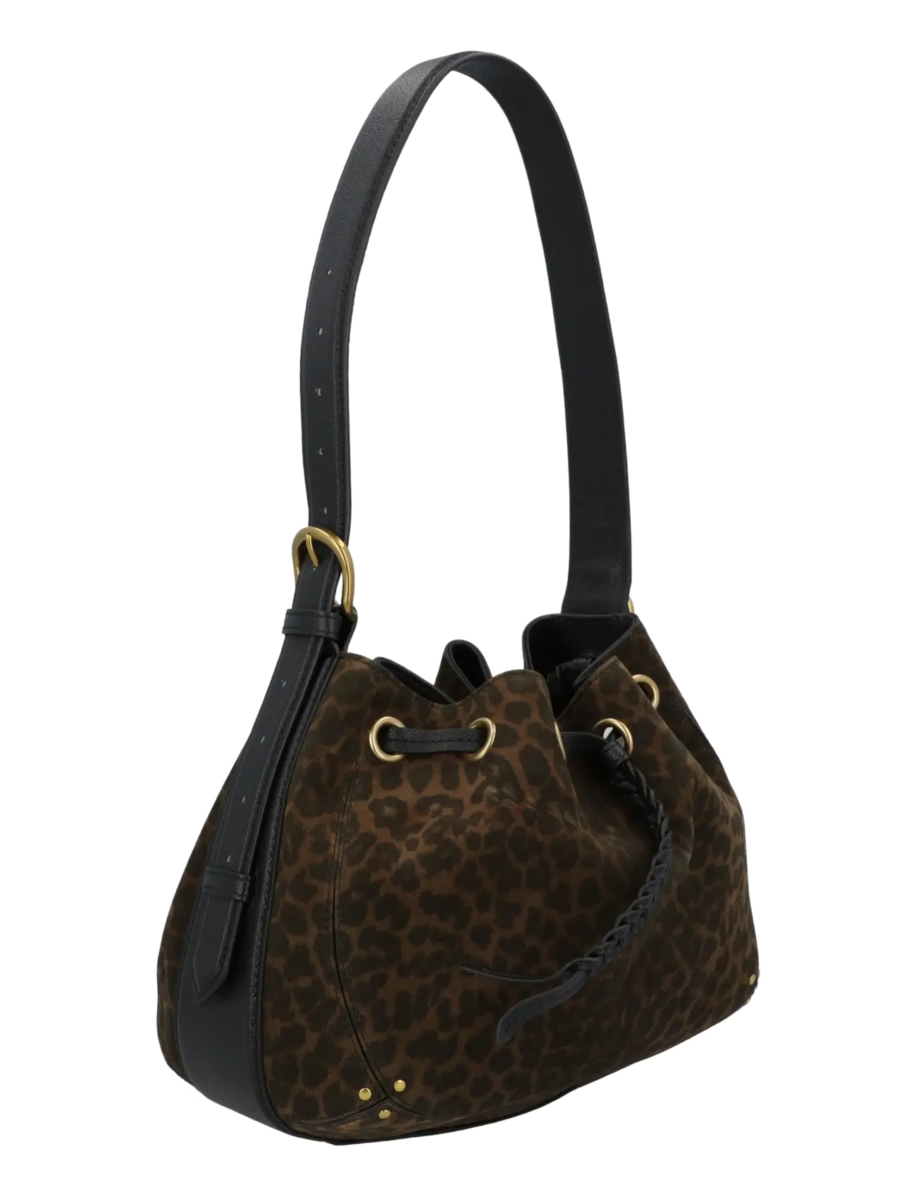 JEROME DREYFUSS - Andy Structured Leather Bucket Bag - schultertaschen - multicolored - 1