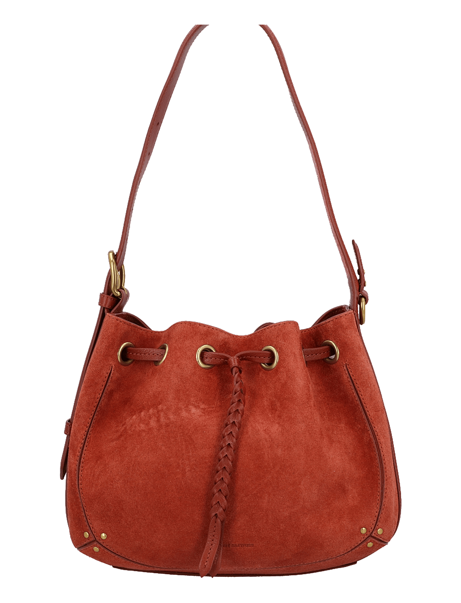 JEROME DREYFUSS - Andy Structured Leather Bucket Bag - igapäevane stiil - red - 0