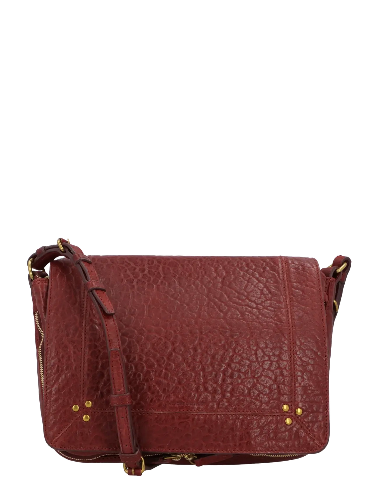 JEROME DREYFUSS Igor Shoulder Bag - Axelremsväskor - RED / red