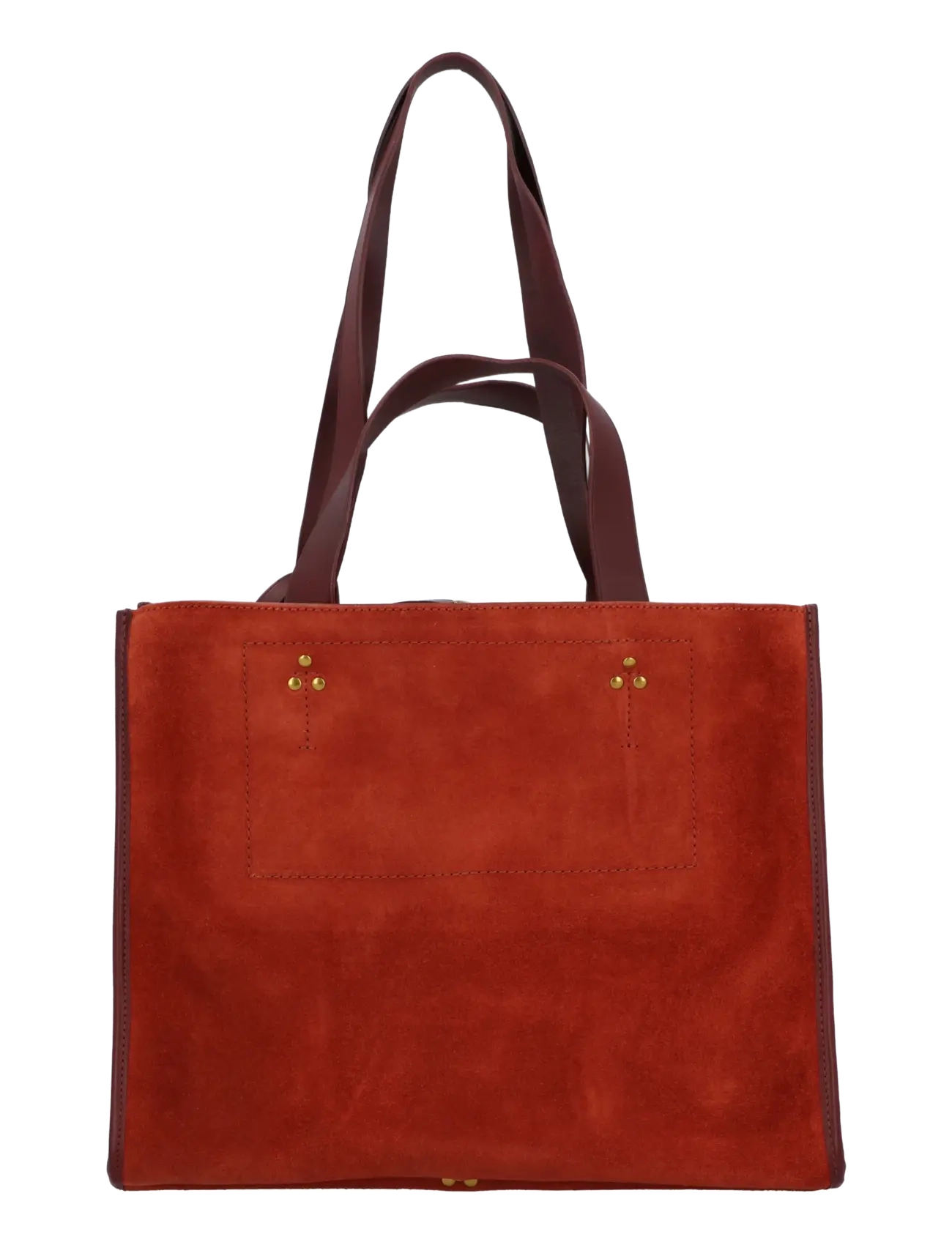 JEROME DREYFUSS Leon Shoulder Bag - Axelremsväskor - RED / red