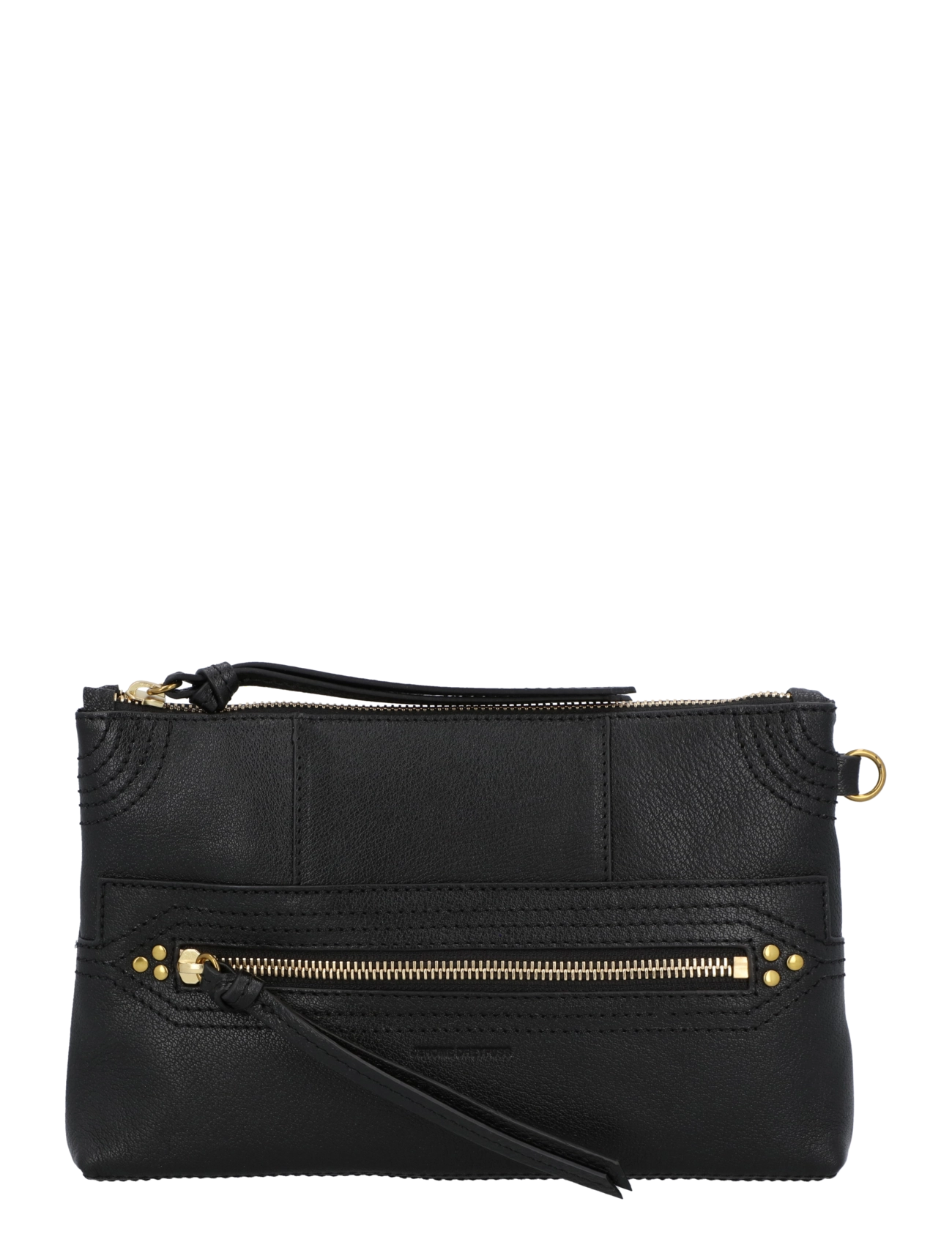 JEROME DREYFUSS Lucky Hobo Large Wallet - Plånböcker & Korthållare - BLACK / black