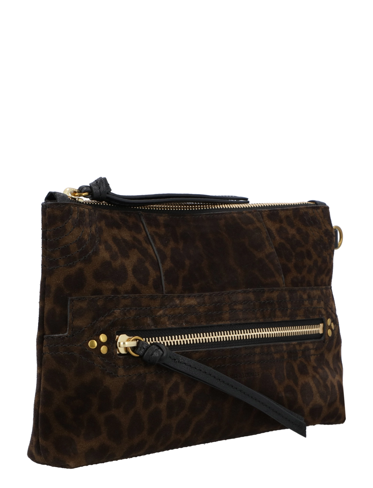 JEROME DREYFUSS - Lucky Clutch Wallet - leopard kaki - 2