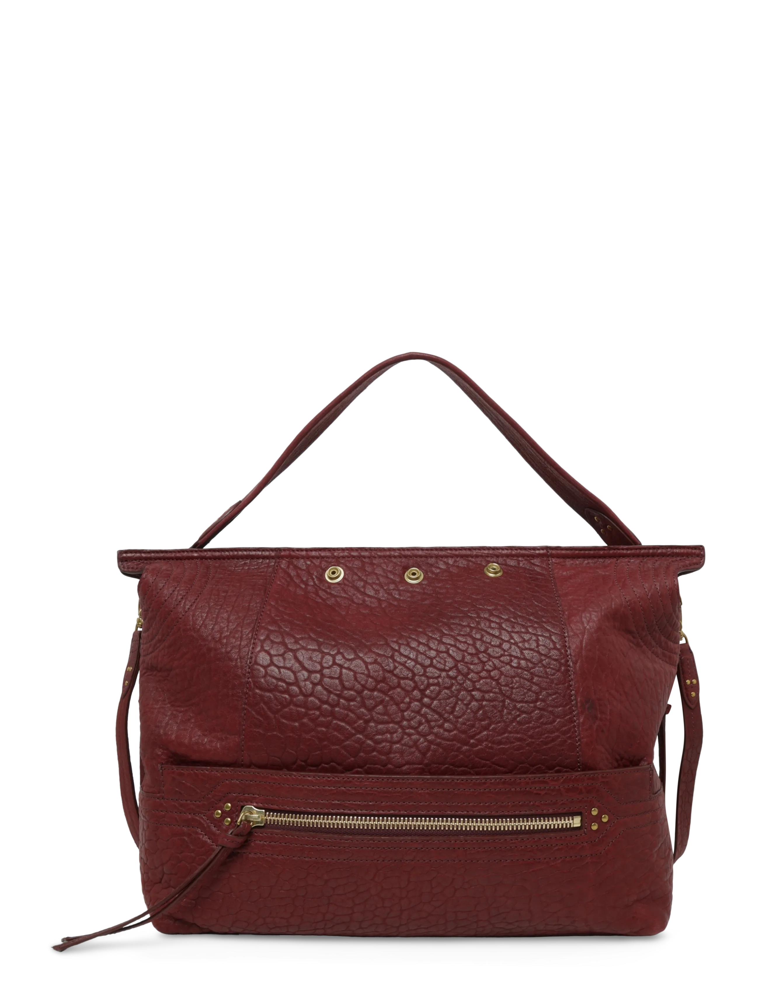 JEROME DREYFUSS - Lucky Hobo Large Shoulder Bag - red - 1