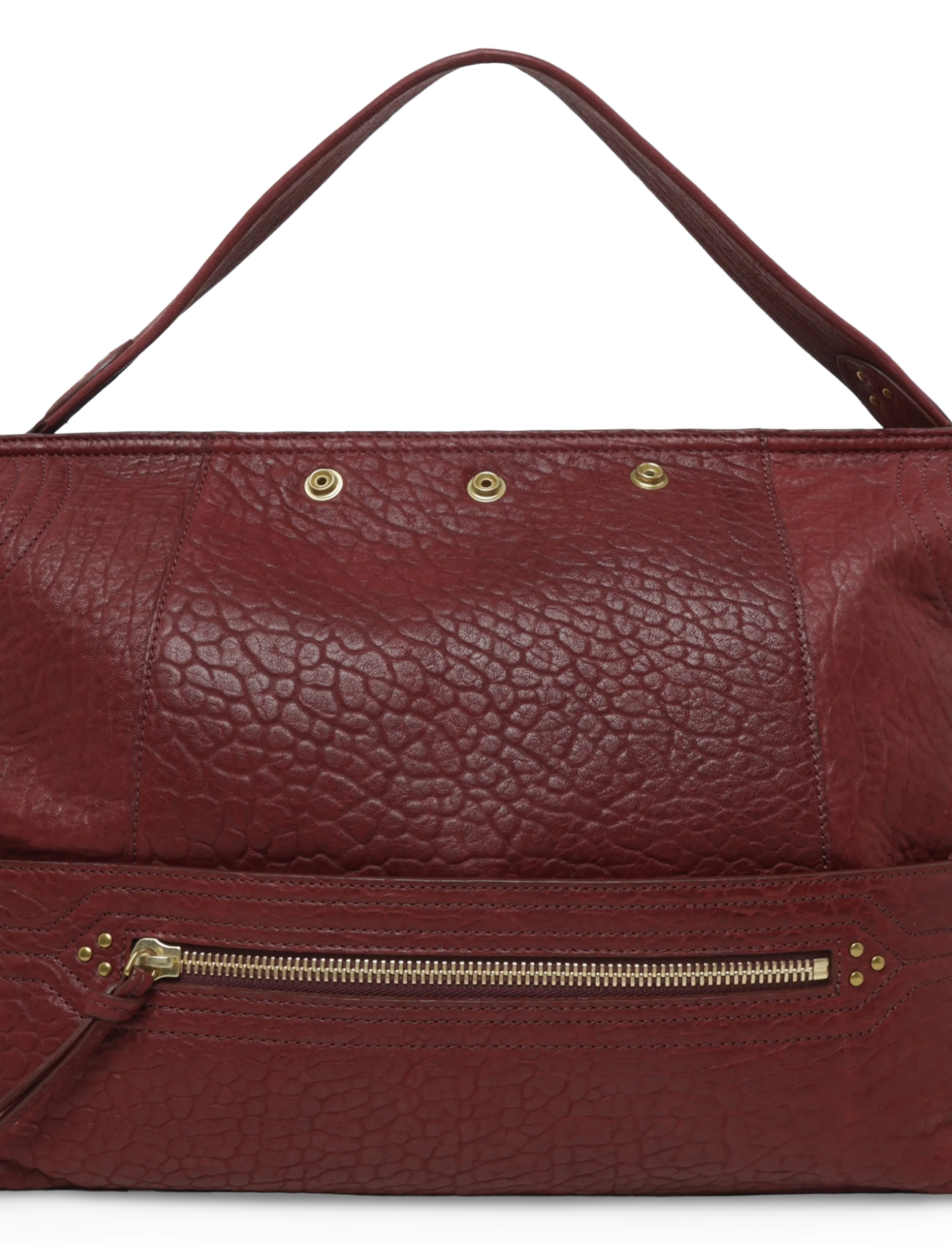 JEROME DREYFUSS - Lucky Hobo Large Shoulder Bag - red - 2