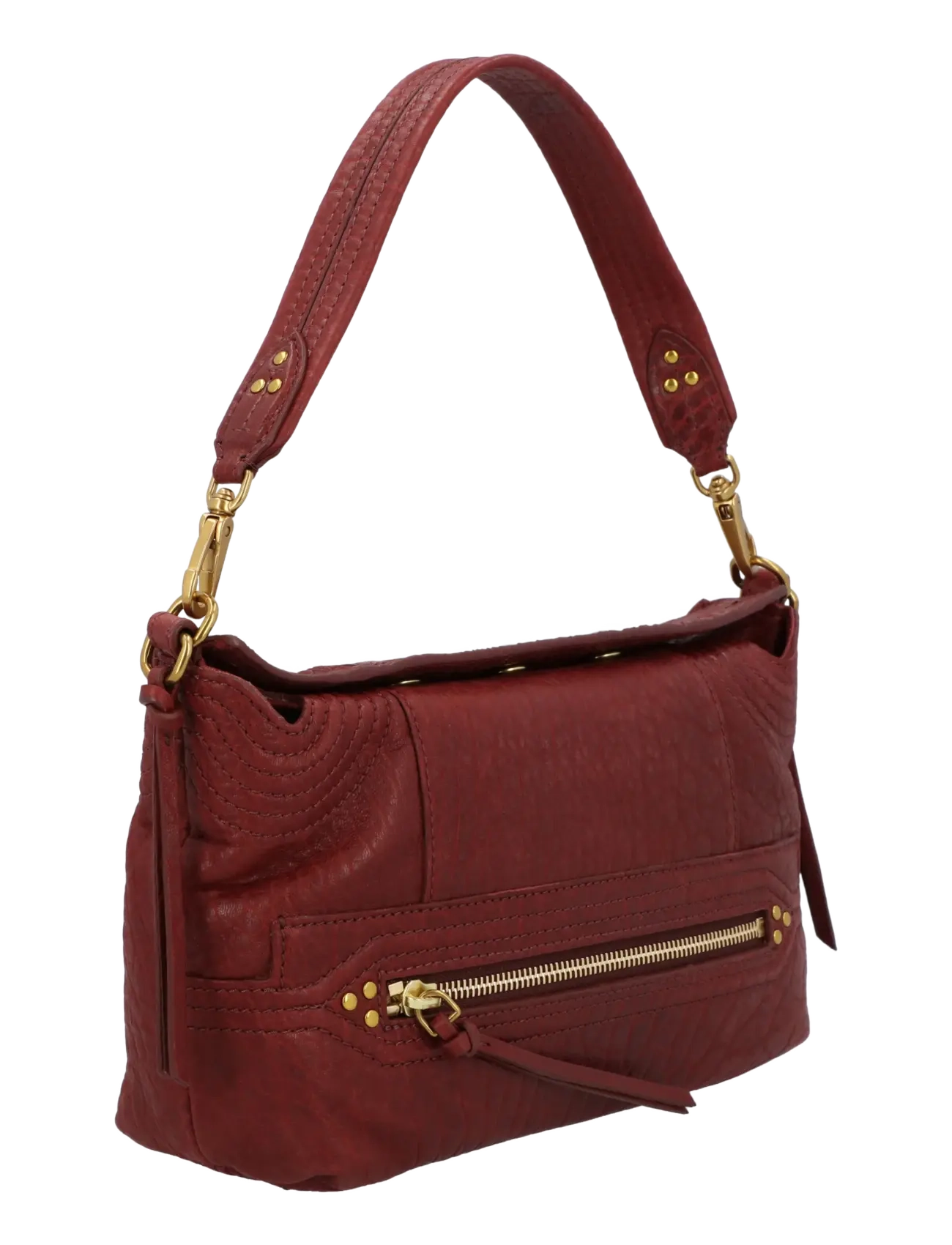 JEROME DREYFUSS - Lucky Hobo Shoulder Bag - red - 2