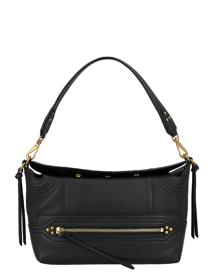JEROME DREYFUSS - Lucky Hobo Shoulder Bag - black/gold - 0