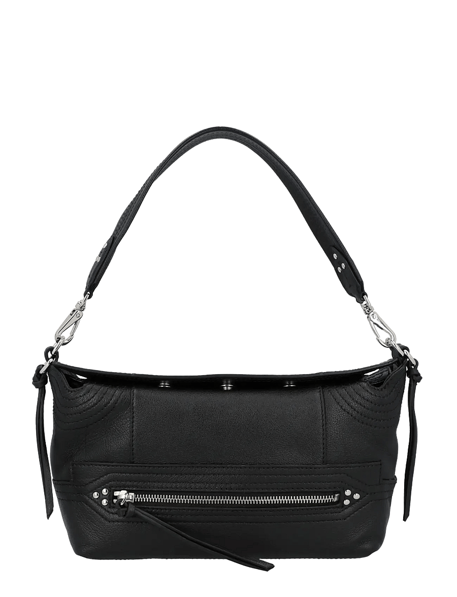 JEROME DREYFUSS - Lucky Hobo Shoulder Bag - black/silver - 0
