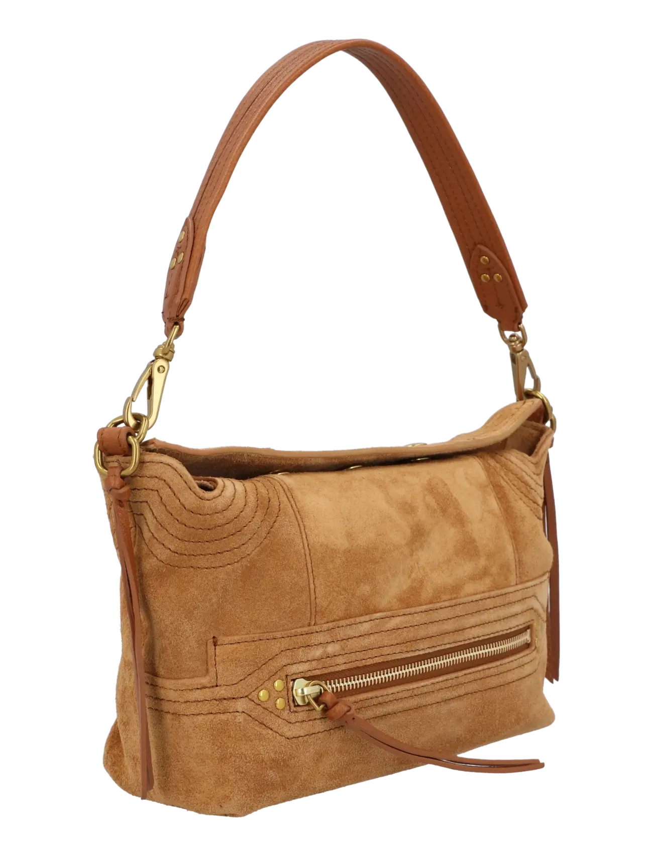 JEROME DREYFUSS - Lucky Hobo Shoulder Bag - brown - 2