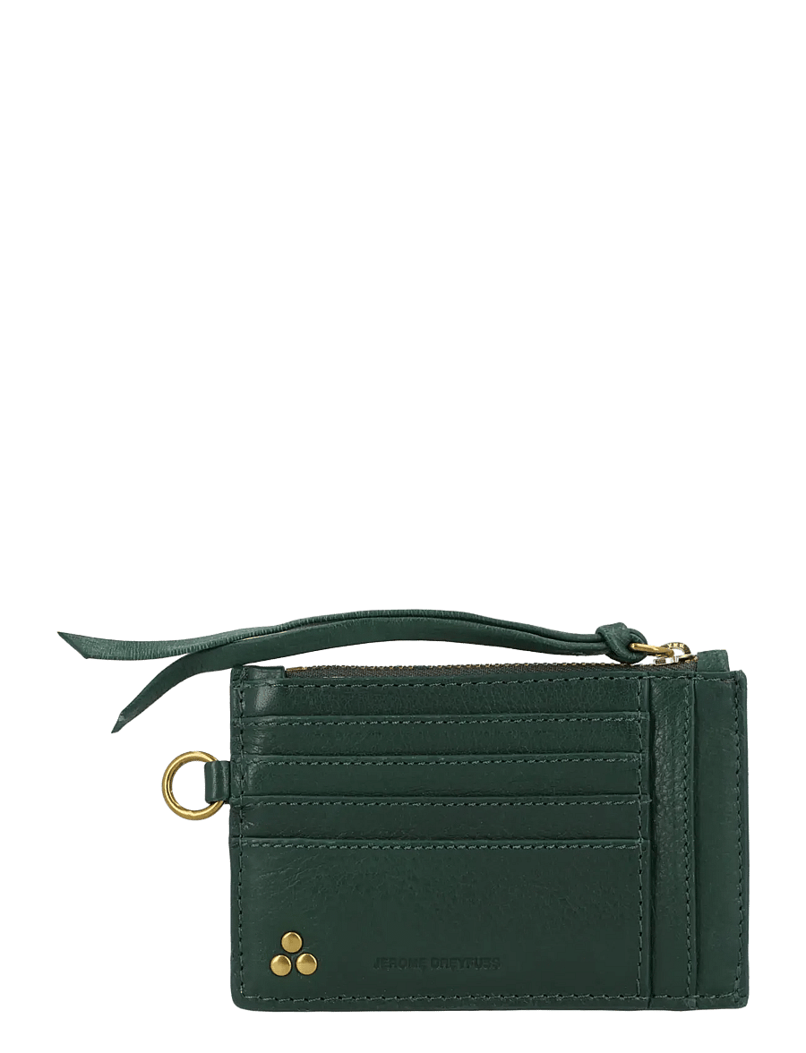 JEROME DREYFUSS - Lucky porte cartes Wallet - green - 0