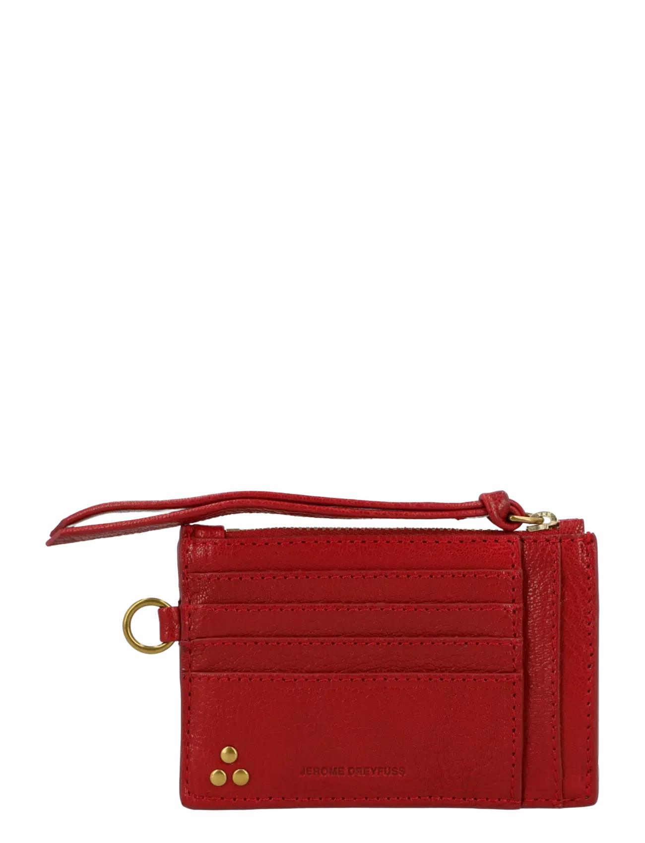 JEROME DREYFUSS Lucky porte cartes Wallet - Plånböcker & Korthållare - RED / red