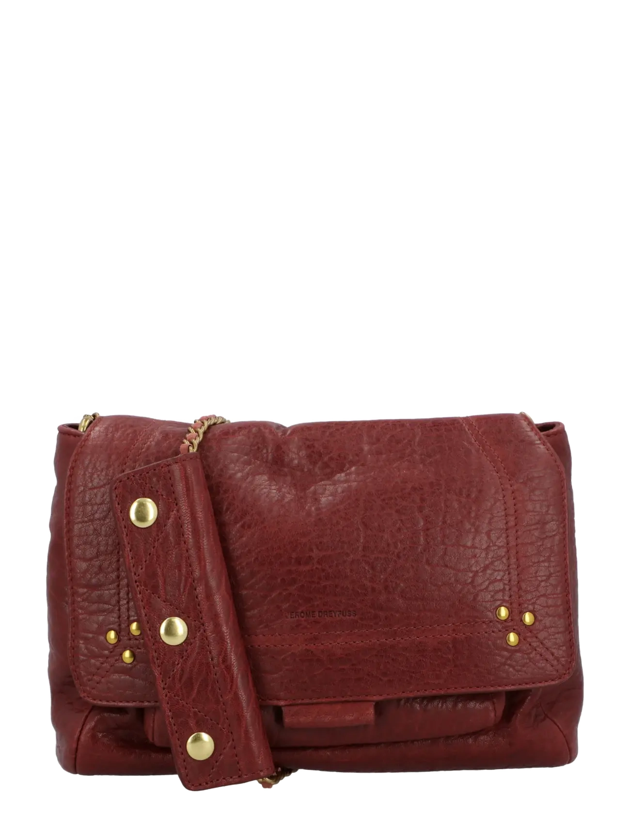 JEROME DREYFUSS Lulu Shoulder Bag - Axelremsväskor - RED / red