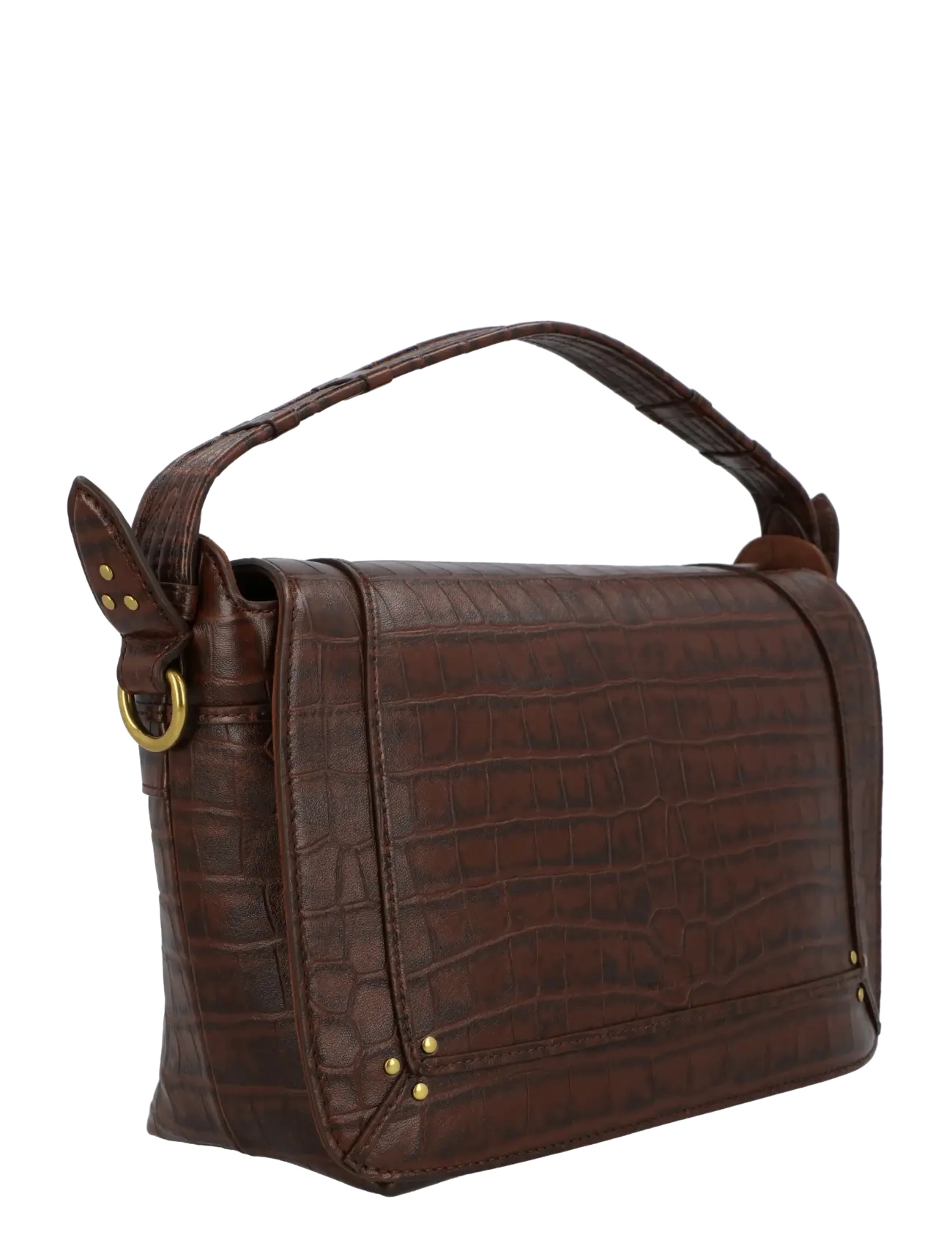 JEROME DREYFUSS - Pepito M Leather Handbag - crossbody bags - brown - 1