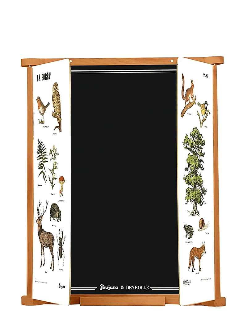 JeuJura - Blackboard - Wall Triptych 82 cm - Forest Deyrolle - zeichenbretter - brown - 0