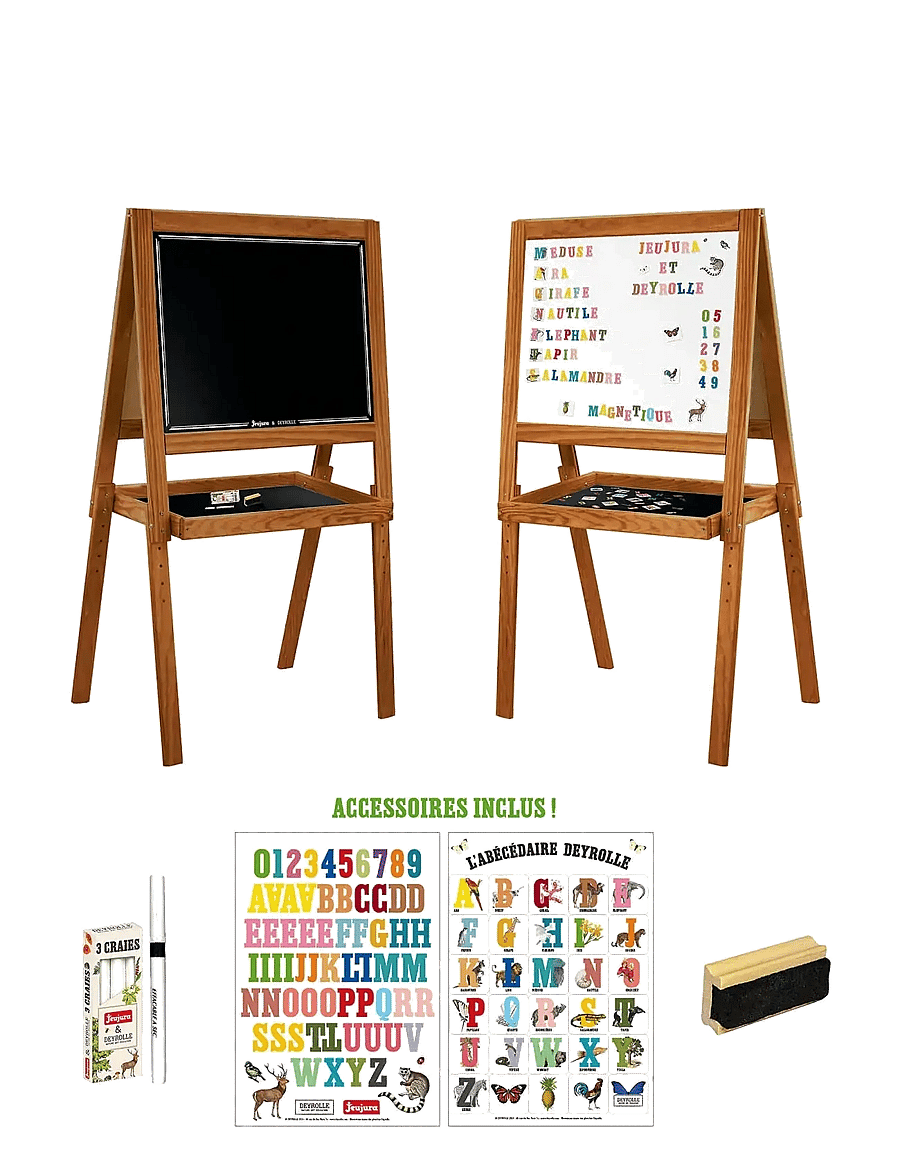 JeuJura - Blackboard - Multifunction 100 cm - Schoolchildrens Deyrolle - zeichenbretter - brown - 1