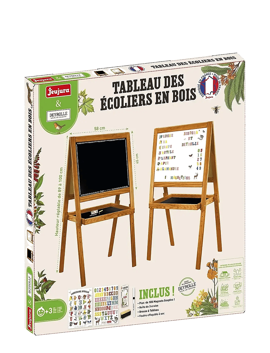 JeuJura - Blackboard - Multifunction 100 cm - Schoolchildrens Deyrolle - zeichenbretter - brown - 2