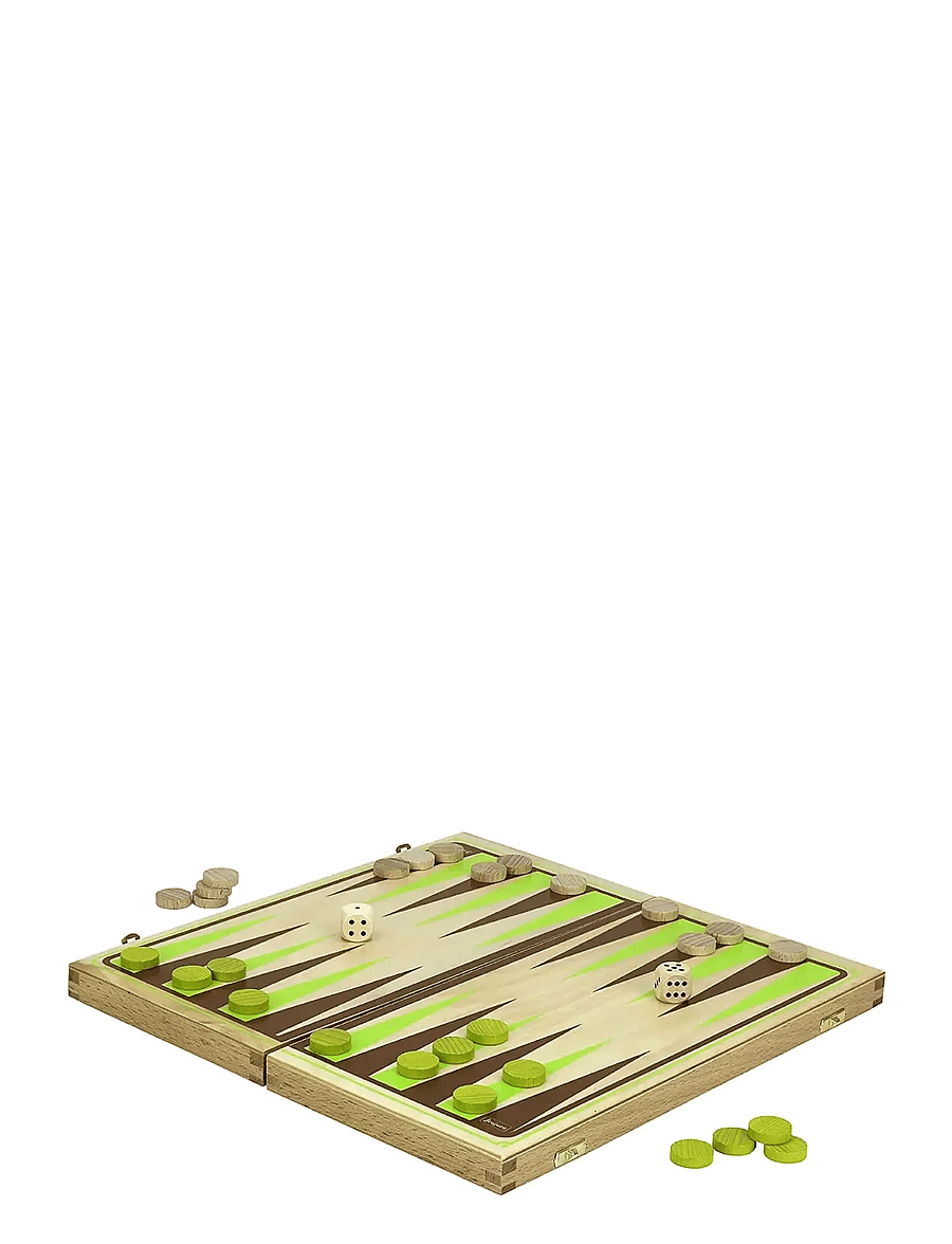 JeuJura - Game - Backgammon - brettspiele - brown - 0