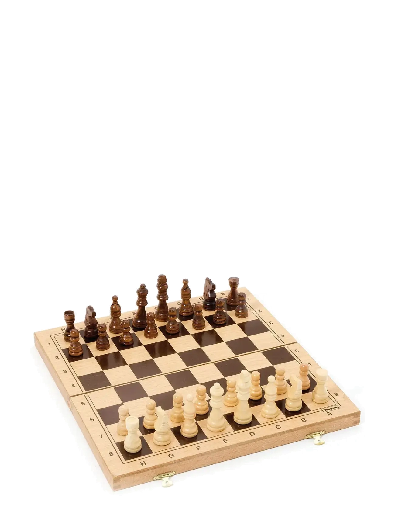 JeuJura Game Chess, One Size, Games, Braun - Board Kinder