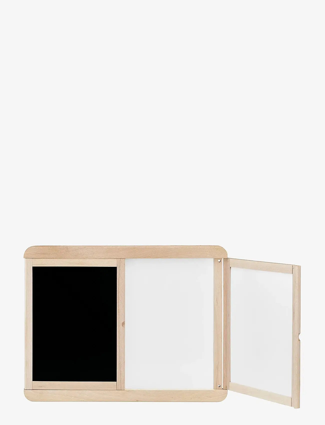 JeuJura - Blackboard - Magnetic Wall Triptych 113 cm - zeichenbretter - brown - 2