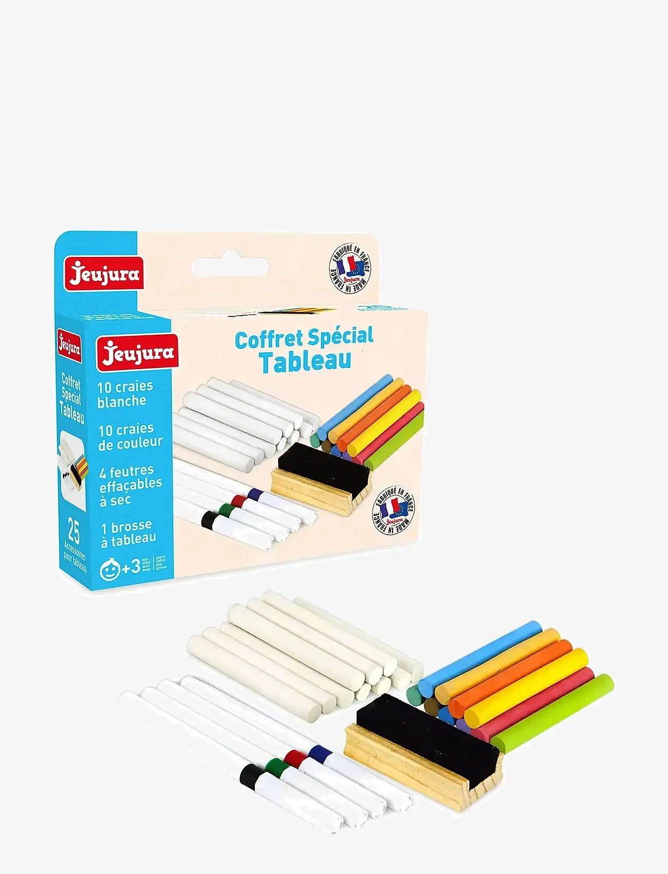 JeuJura - Blackboard - Accessories Set - pencils - brown - 0